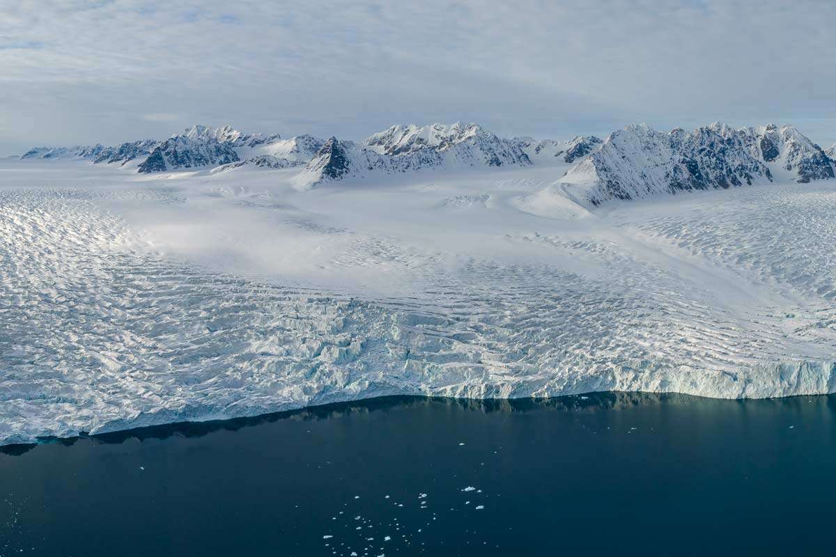 Lilliehook Glacier Landscape Svalbard